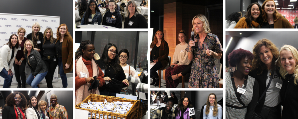 photo collage from Girls Give Back event 